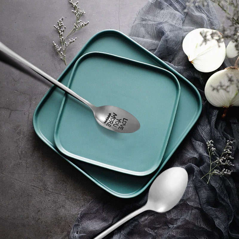 Personalized Romantic Message Spoon