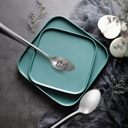 Personalized Romantic Message Spoon