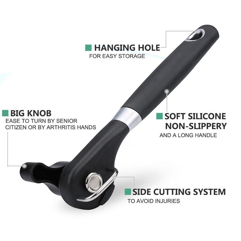 Easy Use Sharp Can Opener Stainless Steel