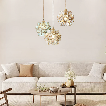 Elegant Glass Drop Pendant Light Fixture