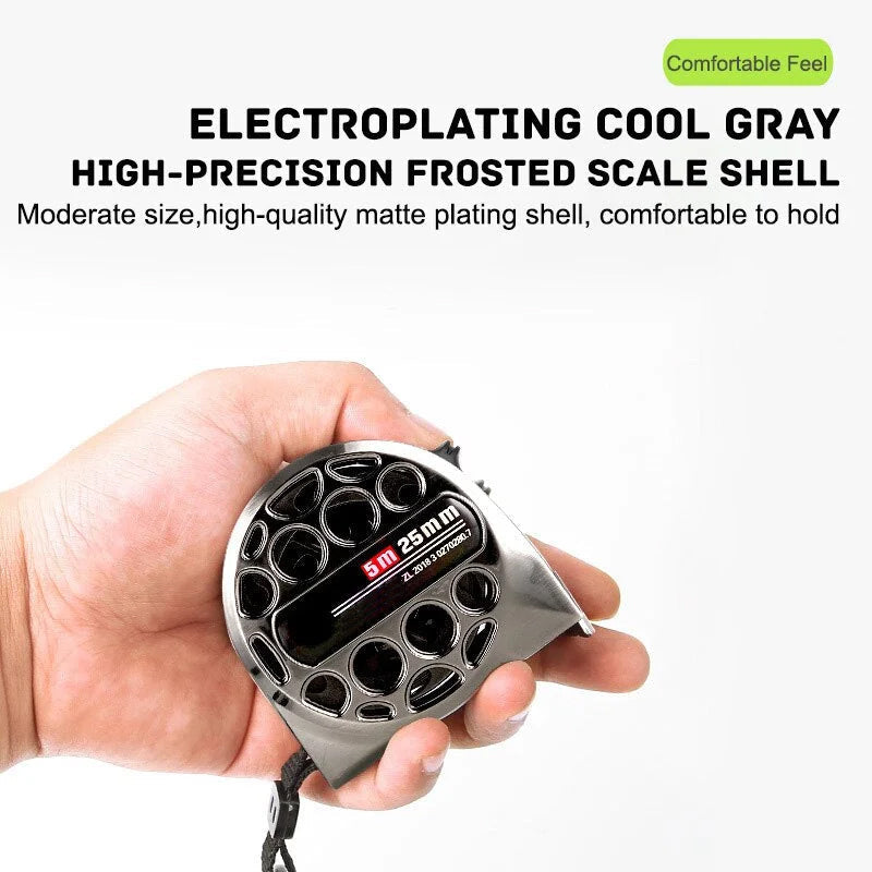 Durable Stainless Steel Locking Measuring Tape