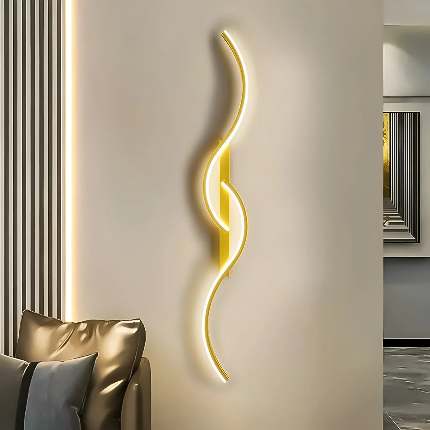 Contemporary Arc Wall Lamp for Home Lighting