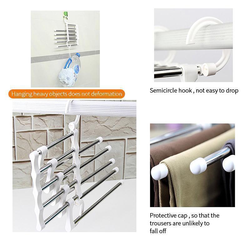 Space Saving Foldable Closet Hanger