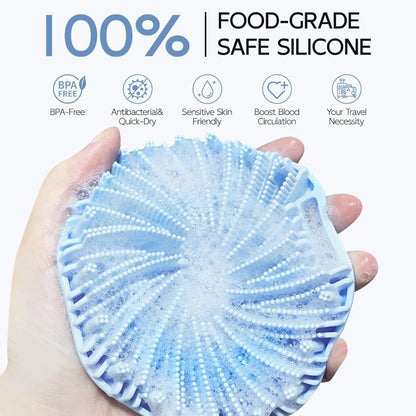 Soft Exfoliating Silver Body Brush