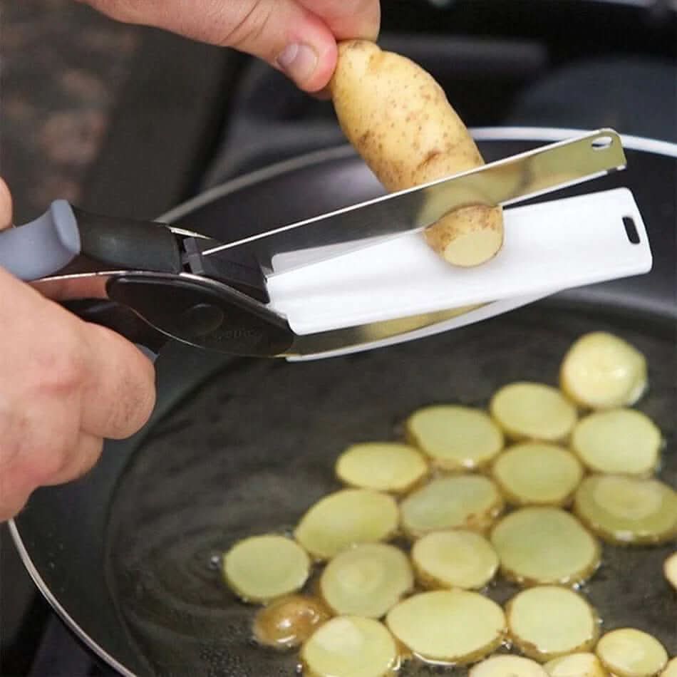 Easy Chop 2-in-1 Kitchen Knife and Cutting Board
