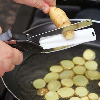 Easy Chop 2-in-1 Kitchen Knife and Cutting Board