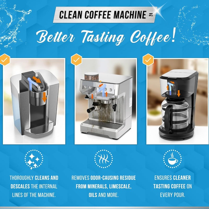 Easy Coffee Machine Cleaner Tablets