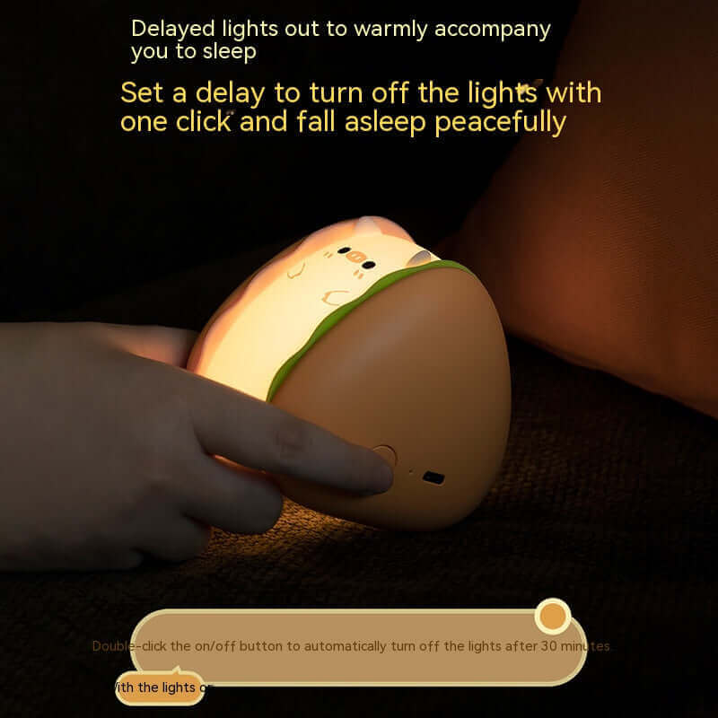 Cute Piggy Mini USB Table Lamp for Bedroom