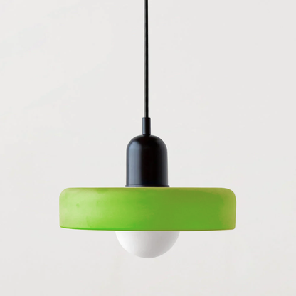 Vibrant Colourful Glass Drop Lamp