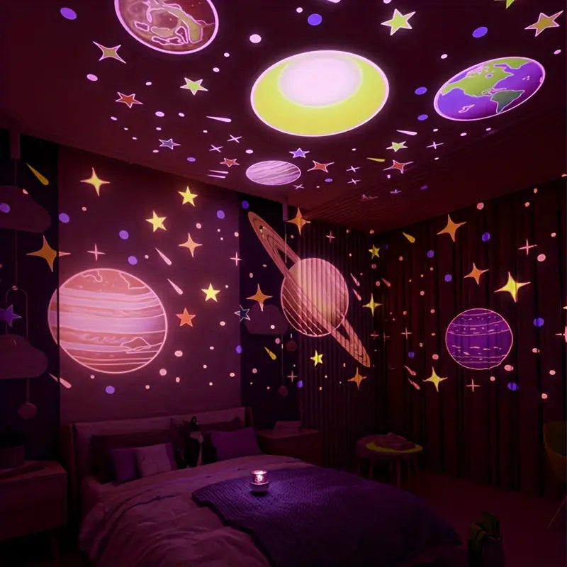 Galaxy Night Light with Sound