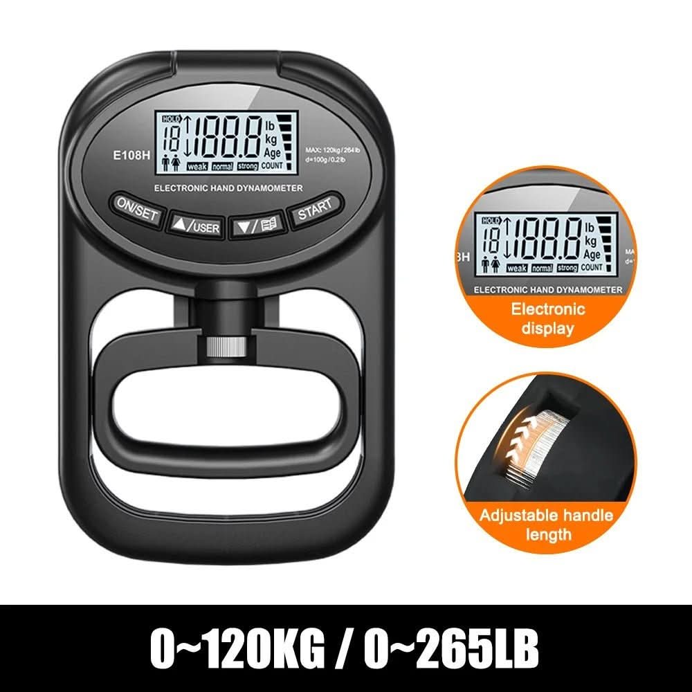 Accurate Portable Grip Strength Tester Up to 120kg