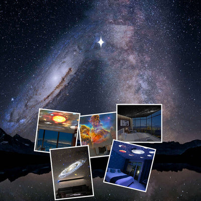 Colorful LED Star Projector Night Light Lamp