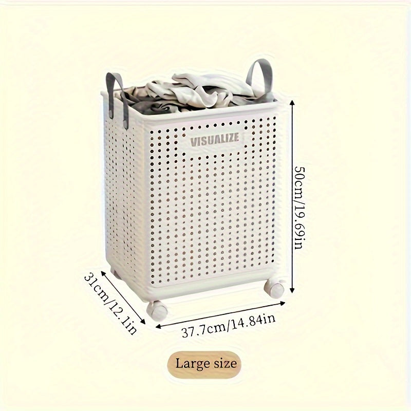 Portable Collapsible Laundry Cart