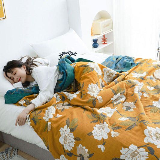 Comfy Vintage Floral Reversible Quilt - Cofik