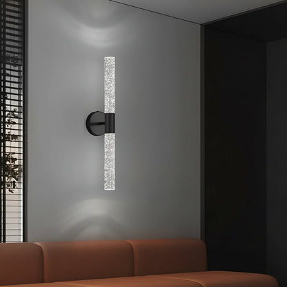 Contemporary LED Glass Wall Light Fixtures 50cm
