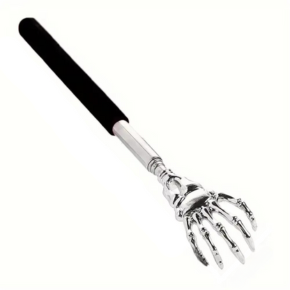 Metal Extendable Back Scratcher and Pet Massager Tool