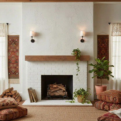 Rustic Metal Shade Wall Lamp