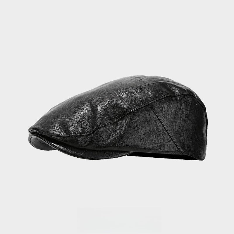 Timeless Brown Leather Hat