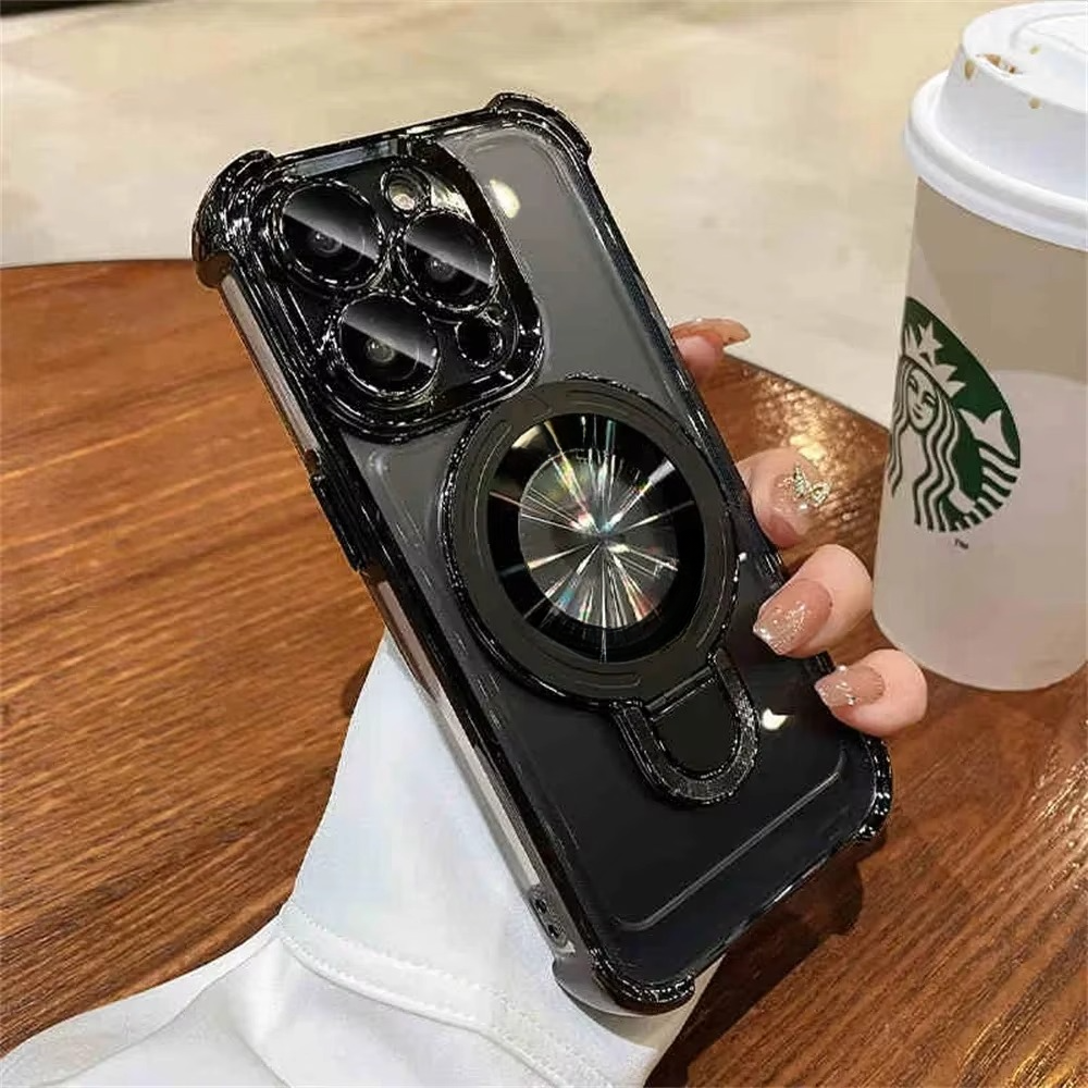 Strong Magnetic iPhone Case with Stand & Extra Protection