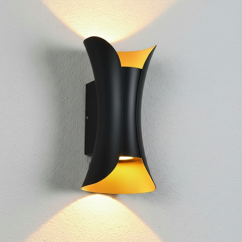 Slim LED Wall Light - Contemporary Remote Control Sconce