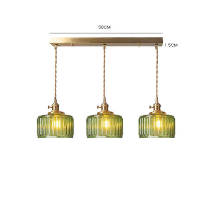 Classic Glass Drop Pendant Lamp