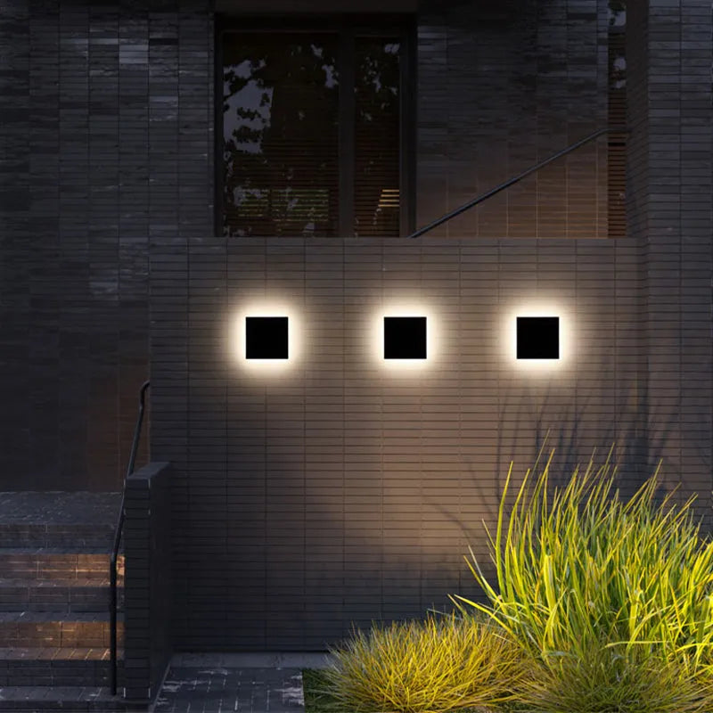 Stylish Outdoor LED Security Wall Light