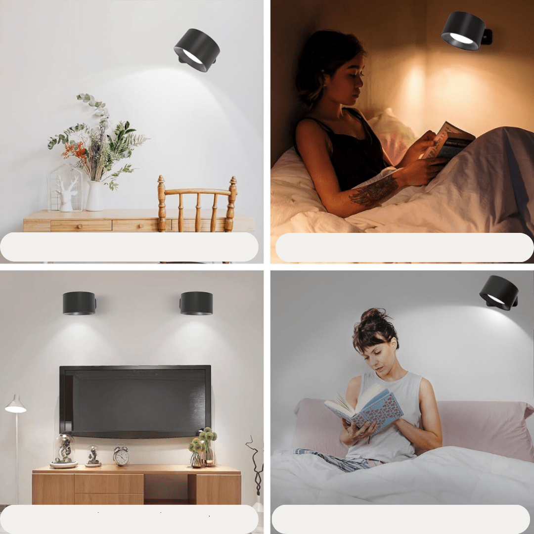 Portable LED Adjustable Wall Light