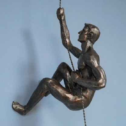 Strong Metal Mountain Figure