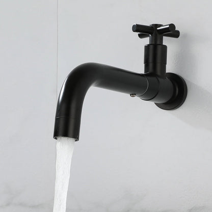 Stylish Single Handle Wall Mount Bathroom Sink Faucet