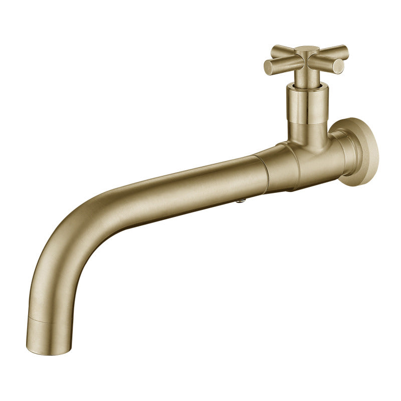 Stylish Single Handle Wall Mount Bathroom Sink Faucet