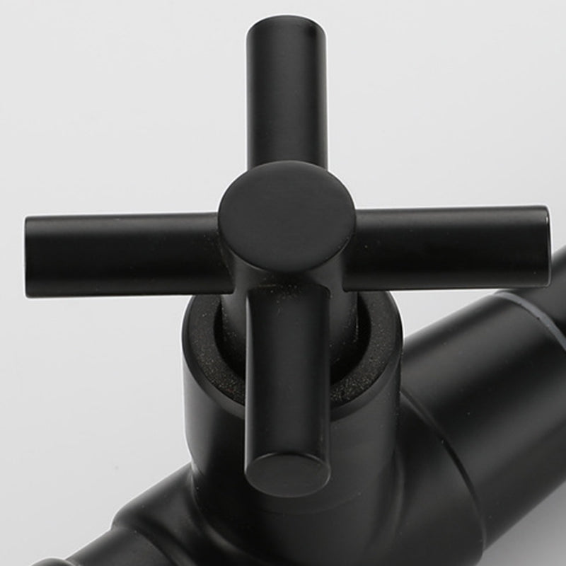 Stylish Single Handle Wall Mount Bathroom Sink Faucet