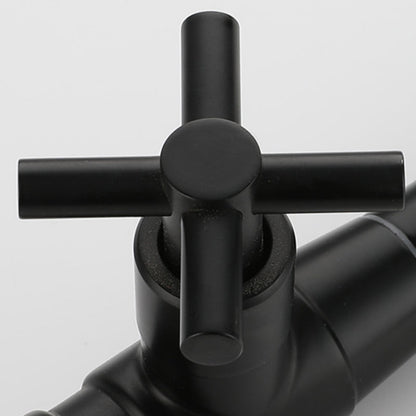 Stylish Single Handle Wall Mount Bathroom Sink Faucet
