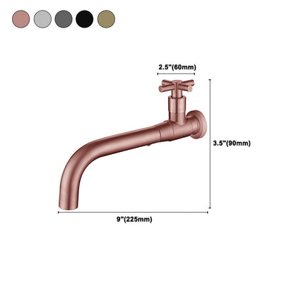 Stylish Single Handle Wall Mount Bathroom Sink Faucet