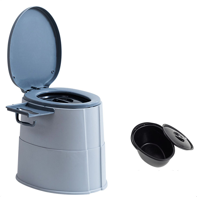 Modern Plastic Floor Toilet Bowl with Seat - Cofik