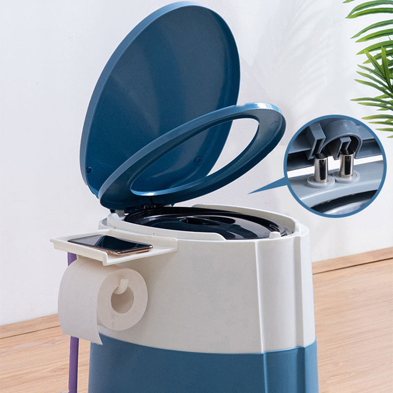 Modern Plastic Floor Toilet Bowl with Seat