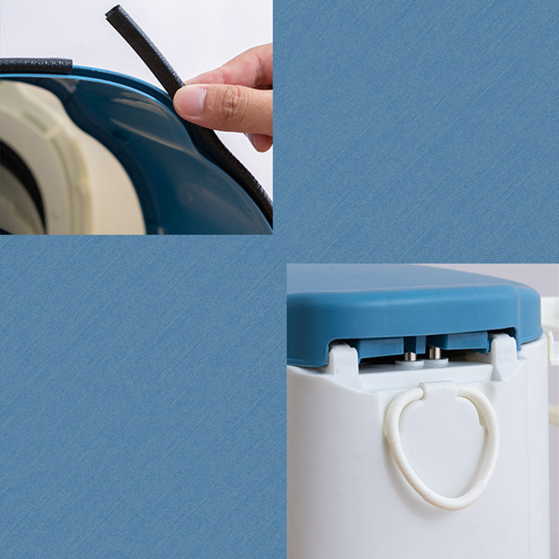 Modern Plastic Floor Toilet Bowl with Seat