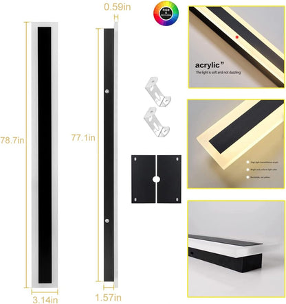 Adjustable Bright Outside LED Wall Light Strip