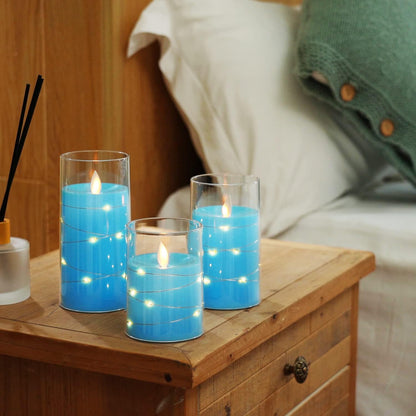 Warm White Battery Operated Candle Set - Cofik
