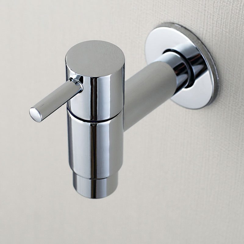Modern Single Handle Bathroom Faucet Solid Brass