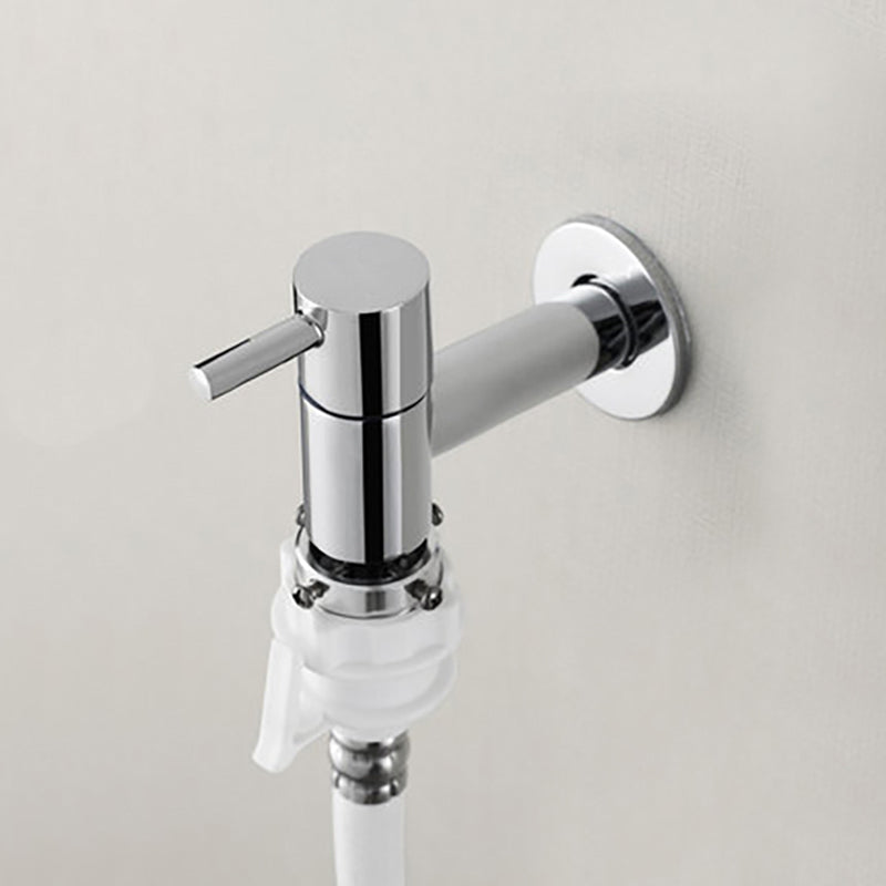 Modern Single Handle Bathroom Faucet Solid Brass