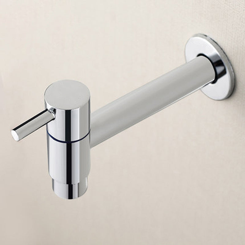Modern Single Handle Bathroom Faucet Solid Brass