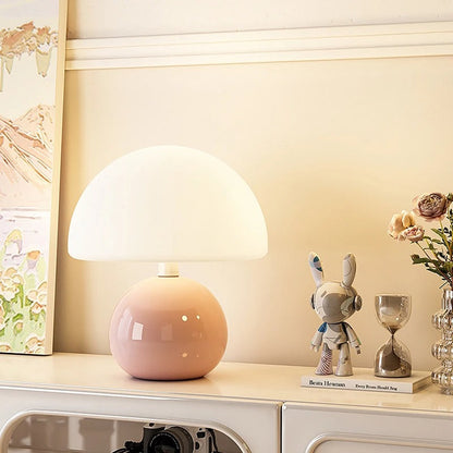 Cozy White Table Lamp for Bedroom and Living Room - Cofik
