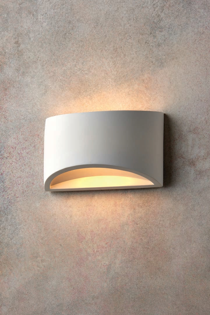 Modern White LED Wall Sconce Light