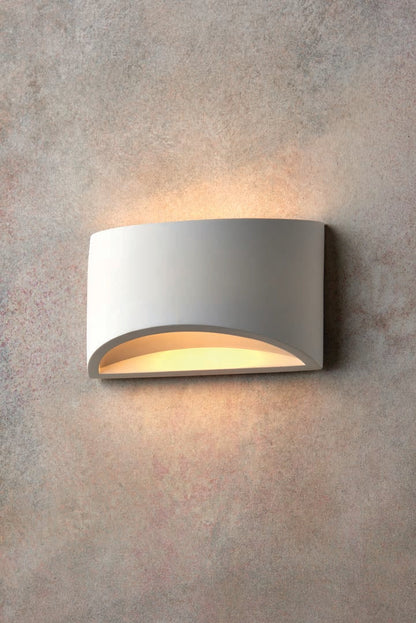 Modern White LED Wall Sconce Light