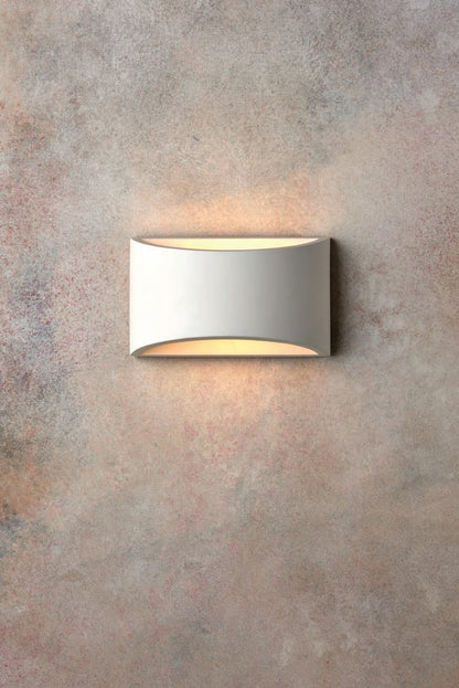 Modern White LED Wall Sconce Light