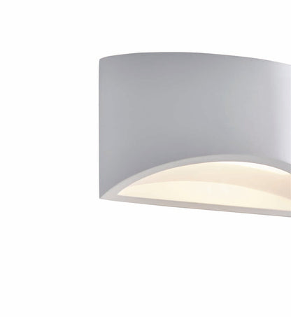 Modern White LED Wall Sconce Light