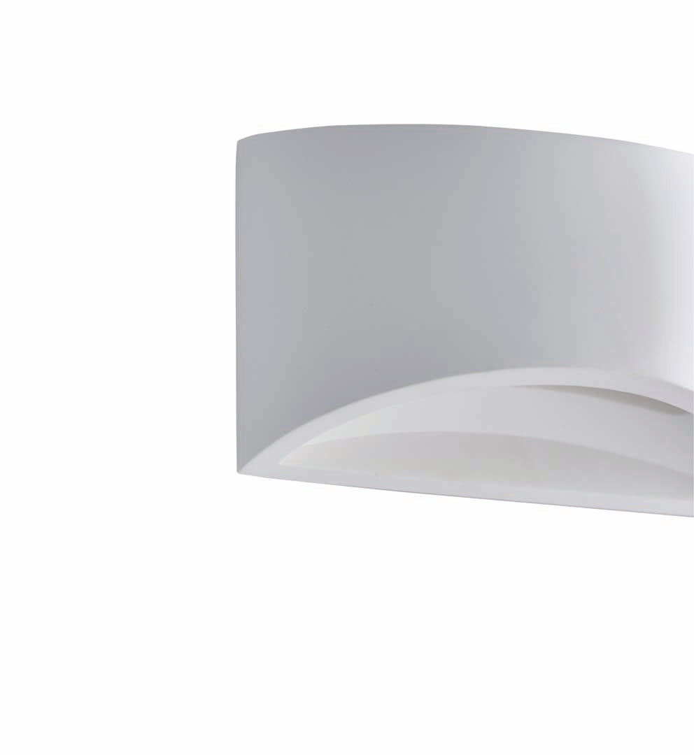 Modern White LED Wall Sconce Light