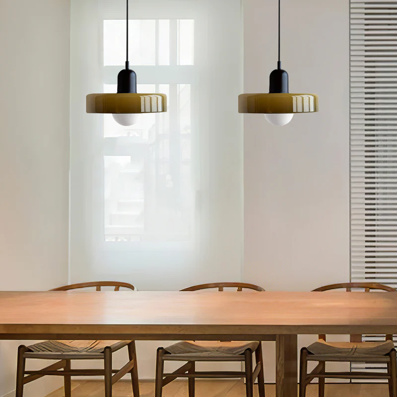 Stylish Colourful Glass Pendant Ceiling Light