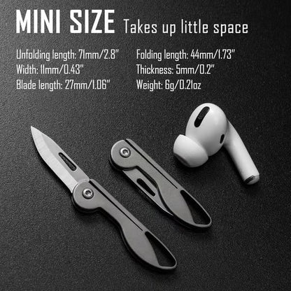 Compact Lightweight Folding Pocket Knife