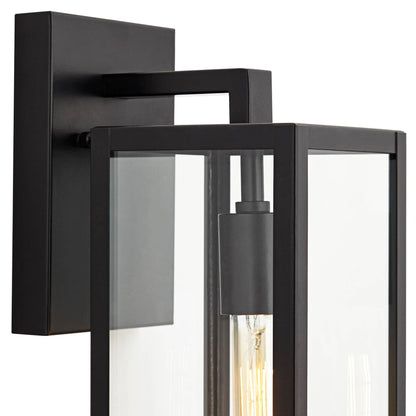 Stylish Black Exterior Wall Light